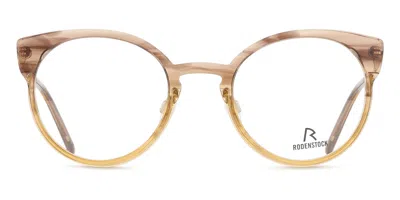 Rodenstock R5330 B Occhiali Da Vista Marroni Per Donna (solo Montatura)