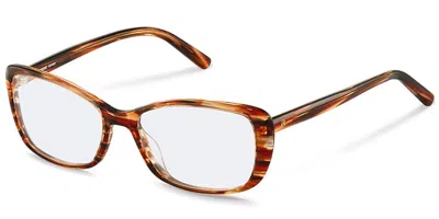Rodenstock R5332 B Occhiali Da Vista Marroni Per Donna (solo Montatura)