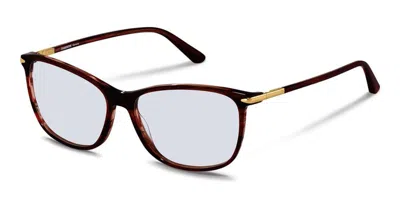 Rodenstock R5335 B Occhiali Da Vista Rossi Per Donna (solo Montatura) In Red