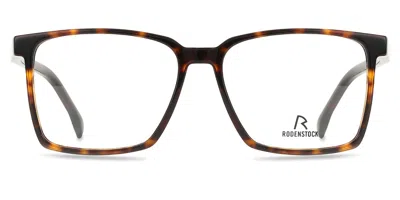 Rodenstock R5355 B000 Men's Glasses Tortoiseshell Size 54 - Free Lenses - Blue Light Block Available In Brown