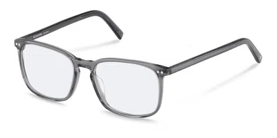 Rodenstock R5357 B000 Men's Glasses Clear Size 54 - Free Lenses - Blue Light Block Available In Gray