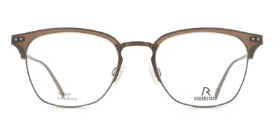 Rodenstock R7082 Men's Glasses, Brown, Size 50