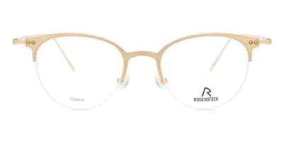 Rodenstock R7085 A Occhiali Da Vista Oro Per Donna (solo Montatura) In Gold