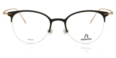 Rodenstock R7085 C Occhiali Da Vista Neri Per Donna (solo Montatura) In Multi
