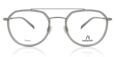 Rodenstock R7113 B000 Men's Glasses Silver Size 51 - Free Lenses - Blue Light Block Available