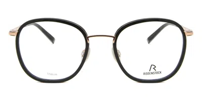 Rodenstock R7114 D Occhiali Da Vista Neri Per Donna (solo Montatura) In Black