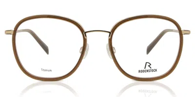 Rodenstock R7114 B000 Women's Glasses Brown Size 49 - Free Lenses - Blue Light Block Available