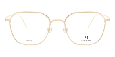 Rodenstock R7121 Men's Glasses, Gold, Size 51 In Multi