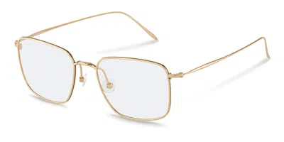 Rodenstock R7122 Men's Glasses, Gold, Size 52 In Gray