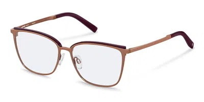 Rodenstock R7123 A Women's Glasses Brown Size 56 - Free Lenses - Blue Light Block Available