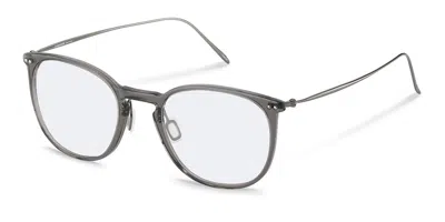 Rodenstock R7136 Men's Glasses, Clear, Size 52 In Gray
