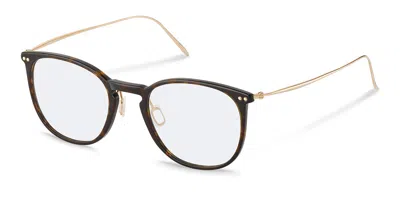 Rodenstock R7136 Men's Glasses, Tortoiseshell, Size 52 In Brown