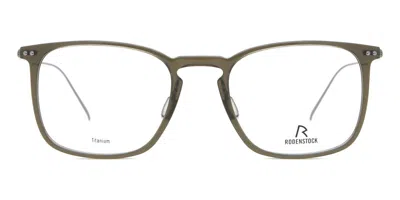 Rodenstock R7137 Men's Glasses, Green, Size 54