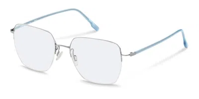 Rodenstock R7143 Men's Glasses, Silver, Size 54