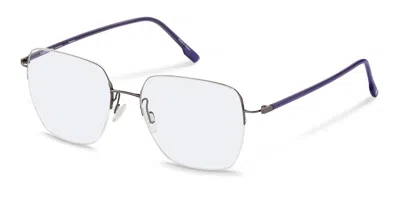 Rodenstock R7143 Men's Glasses, Silver, Size 54