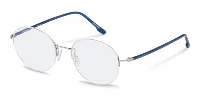 Rodenstock R7145 Men's Glasses, Silver, Size 51
