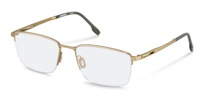 Rodenstock R7149 Men's Glasses, Gold, Size 56