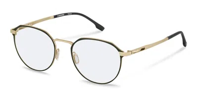 Rodenstock R7150 Men's Glasses, Gold, Size 51 In Multi