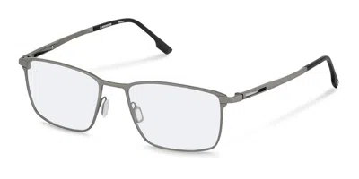 Rodenstock R7151 Men's Glasses, Silver, Size 55