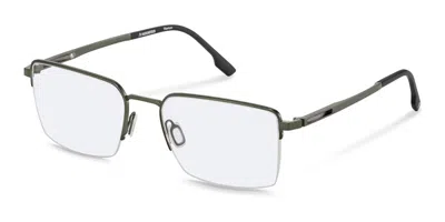 Rodenstock R7152 C000 Occhiali Da Vista Verdi Per Uomo (solo Montatura)