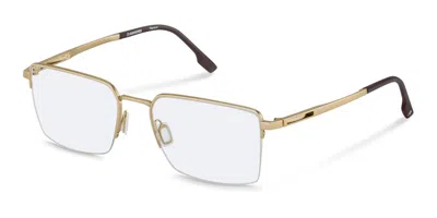 Rodenstock R7152 D000 Occhiali Da Vista Oro Per Uomo (solo Montatura) In Gold