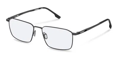 Rodenstock R7154 A000 Occhiali Da Vista Neri Per Uomo (solo Montatura) In Black