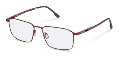 Rodenstock R7154 C000 Occhiali Da Vista Rossi Per Uomo (solo Montatura)
