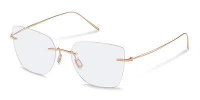 Rodenstock R7164 Women's Glasses, Gold, Size 54