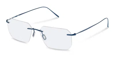 Rodenstock R7166 Men's Glasses, Blue, Size 56