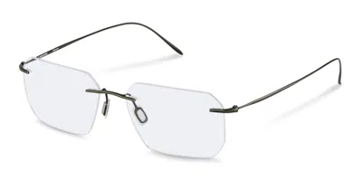 Rodenstock R7166 Men's Glasses, Grey, Size 56 In Gray