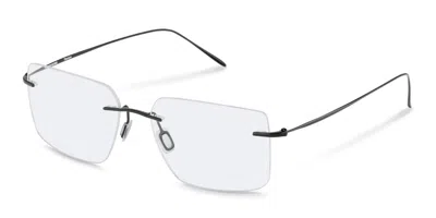 Rodenstock R7167 Men's Glasses, Black, Size 57