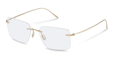 Rodenstock R7167 Men's Glasses, Gold, Size 57