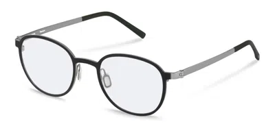Rodenstock R7169 A000 Men's Glasses Black Size 48 - Free Lenses - Blue Light Block Available In Transparent