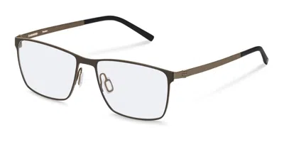 Rodenstock R7171 B000 Men's Glasses Brown Size 55 - Free Lenses - Blue Light Block Available In Transparent