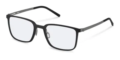 Rodenstock R7173 A000 Occhiali Da Vista Neri Per Uomo (solo Montatura) In Multi