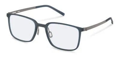 Rodenstock R7173 C000 Occhiali Da Vista Blu Per Uomo (solo Montatura) In Multi