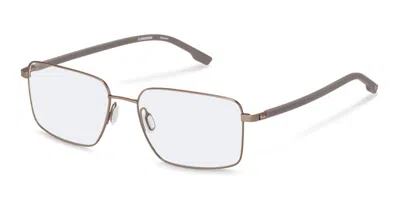 Rodenstock R7176 B000 Occhiali Da Vista Marroni Per Uomo (solo Montatura)