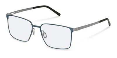 Rodenstock R7178 C000 Men's Glasses Blue Size 54 - Free Lenses - Blue Light Block Available In Multi