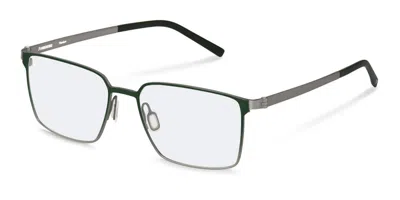 Rodenstock R7178 B000 Men's Glasses Green Size 54 - Free Lenses - Blue Light Block Available