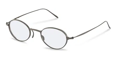 Rodenstock R7194 C000 Men's Glasses Grey Size 46 - Free Lenses - Blue Light Block Available In Metallic