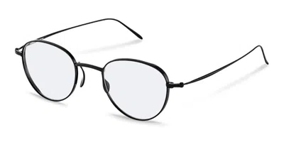 Rodenstock R7195 A000 Men's Glasses Black Size 47 - Free Lenses - Blue Light Block Available In Metallic