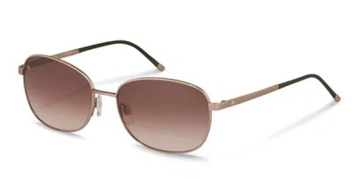Rodenstock R7410 C Women's Sunglasses Pink Size 57