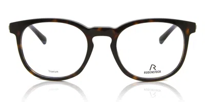 Rodenstock R8030 B000 Men's Glasses Tortoiseshell Size 53 - Free Lenses - Blue Light Block Available In Brown