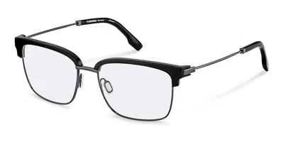 Rodenstock R8033 Women's Glasses, Black, Size 56