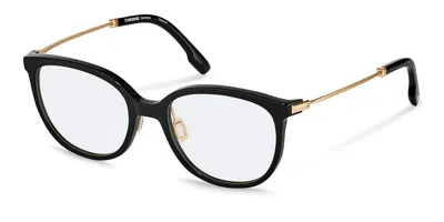 Rodenstock R8036 Women's Glasses, Black, Size 53
