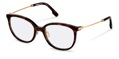 Rodenstock R8036 Women's Glasses, Tortoiseshell, Size 53 In Brown