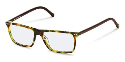 Rodenstock Rr437 Men's Glasses, Tortoiseshell, Size 53 In Brown