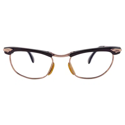 Pre-owned Rodenstock Vintage Marwitz Jade Green & Gold Midcentury Eyeglasses 1960's Germany