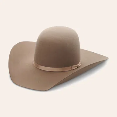 Rodeo King 10x Pecan Open Crown Felt Cowboy Hat In Brown
