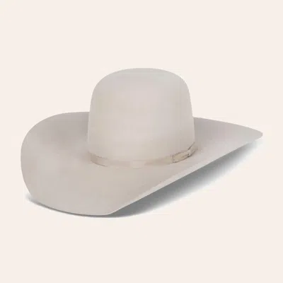 Rodeo King 10x Silver Belly Open Crown Cowboy Hat